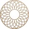 Ekena Millwork Cannes Wood Fretwork Pierced Ceiling Medallion, Red Oak, 30"OD x 10 1/4"ID x 1/4"T CMWP30X30X0250CNRO - alternate 1
